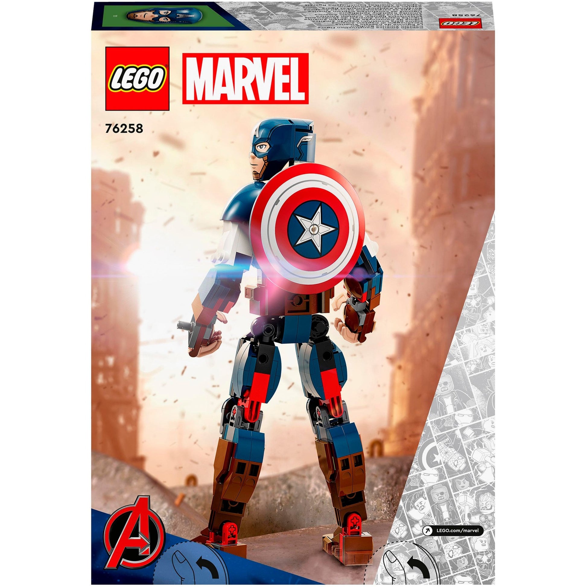 Lego Lego Super Heroes 76258 Captain America Construction Figur