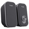 Trust ador 2.0 Lautsprecherset PC-Lautsprecher (schwarz grau)
