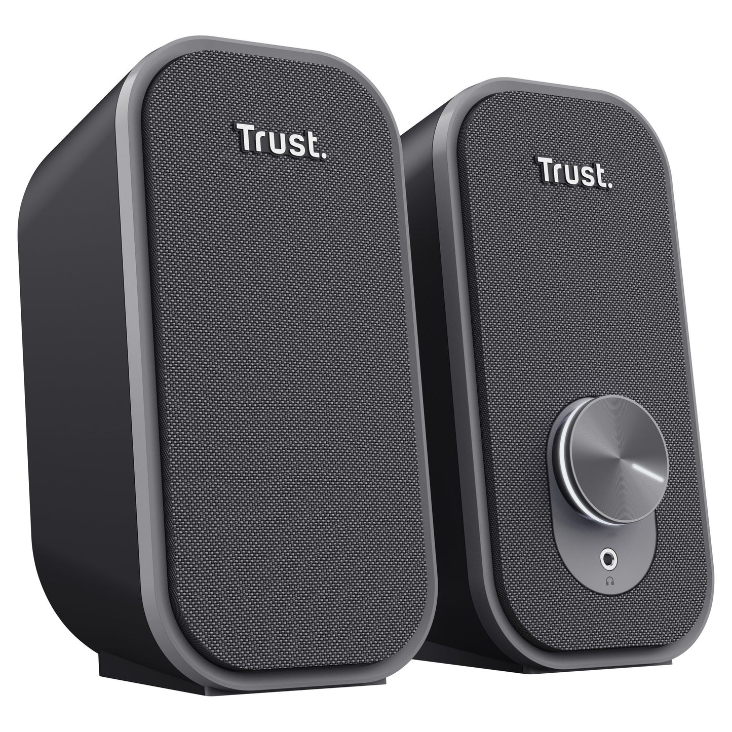 Trust ador 2.0 Lautsprecherset PC-Lautsprecher (schwarz grau)