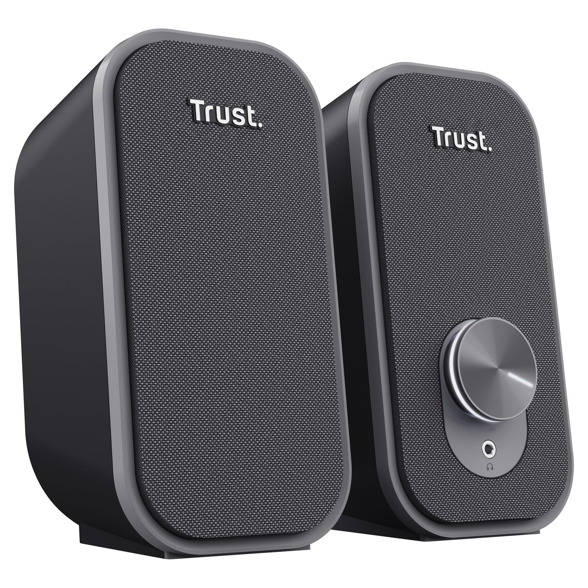 Trust ador 2.0 Lautsprecherset PC-Lautsprecher (schwarz grau)