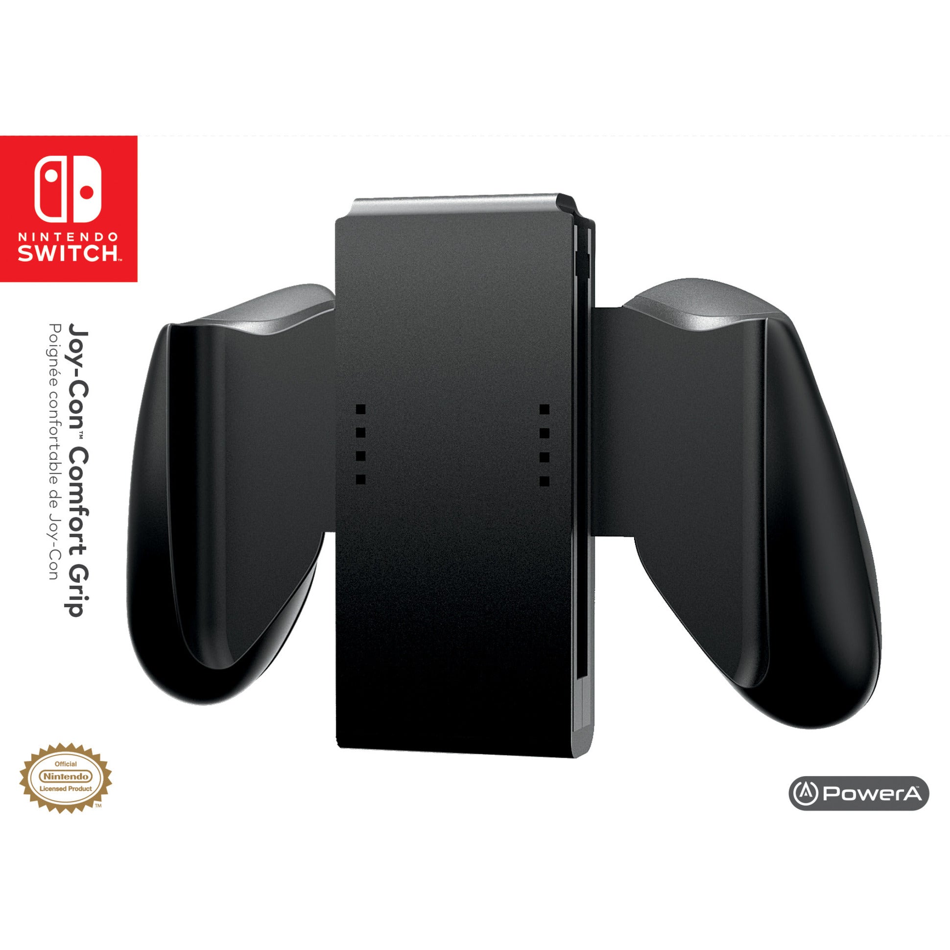 Powera Switch Joy-Con-Griff, schwarze Montage (schwarz)