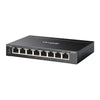 Tp-Link Omada ES208GP 8-Port-Gigabit-Easy-Managed-Switch (schwarz, 8x PoE+)