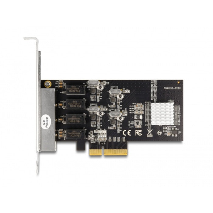 Delock PCI Express X4 Card 4 x RJ45 Gigabit LAN