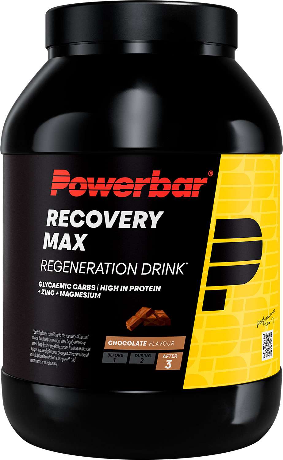 Powerbar Recovery Max (1 x 1144 g) – Schokolade