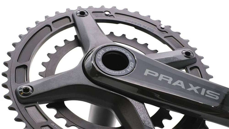 Praxis funktioniert Zayante Carbon GR M30 48 32z Gravel Kurbelgarnitur