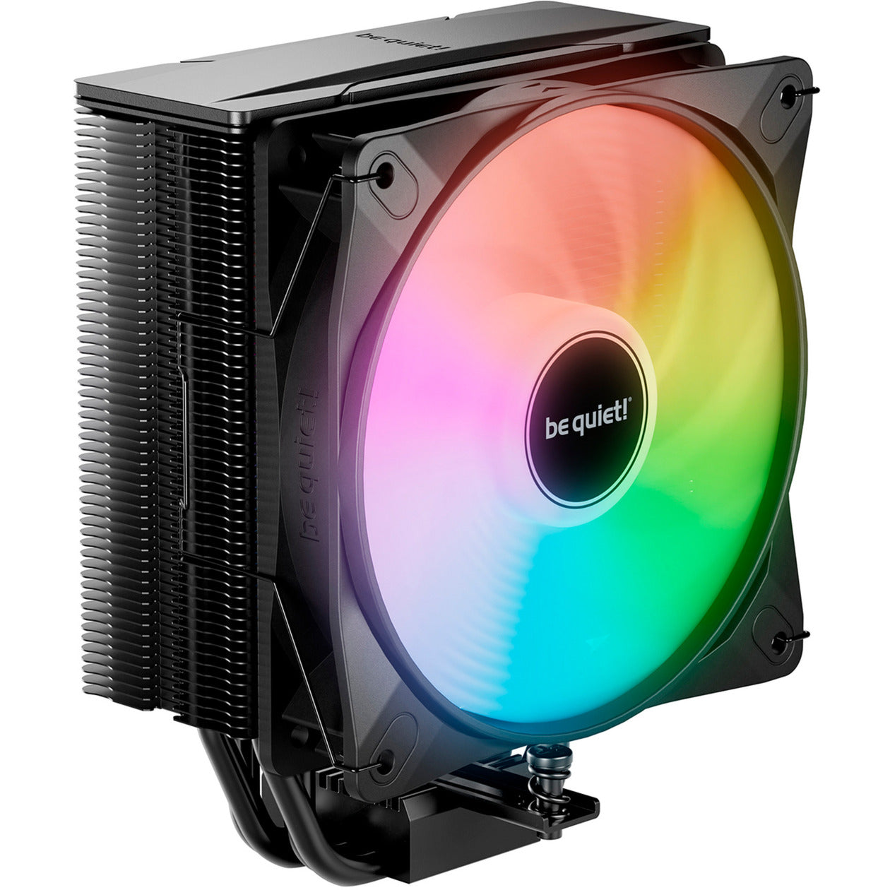 Ruhig sein! Pure Rock 3 LX RGB CPU-Kühler (Schwarz)