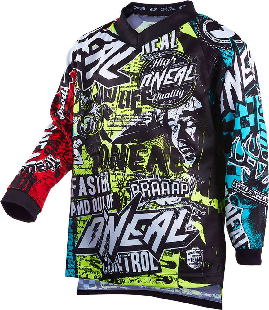 O'neal Element Wild – MTB-Langarmtrikot für Kinder