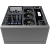 Silverstone Crown 04 HTPC-Gehäuse (dunkelgrau | 4x USB-A | 1x USB-C)