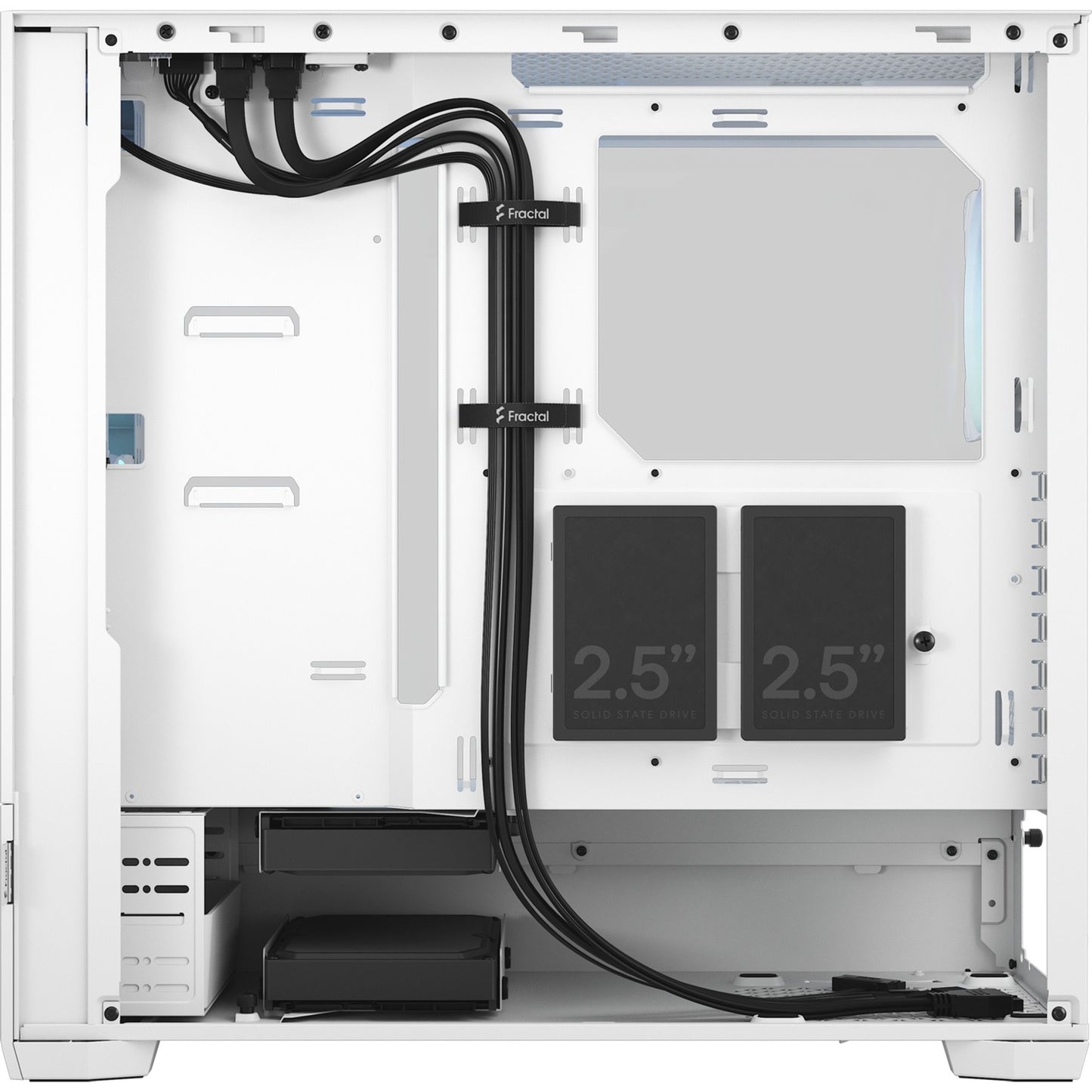 Fraktales Design Pop Air RGB weiße TG Clear Tönung