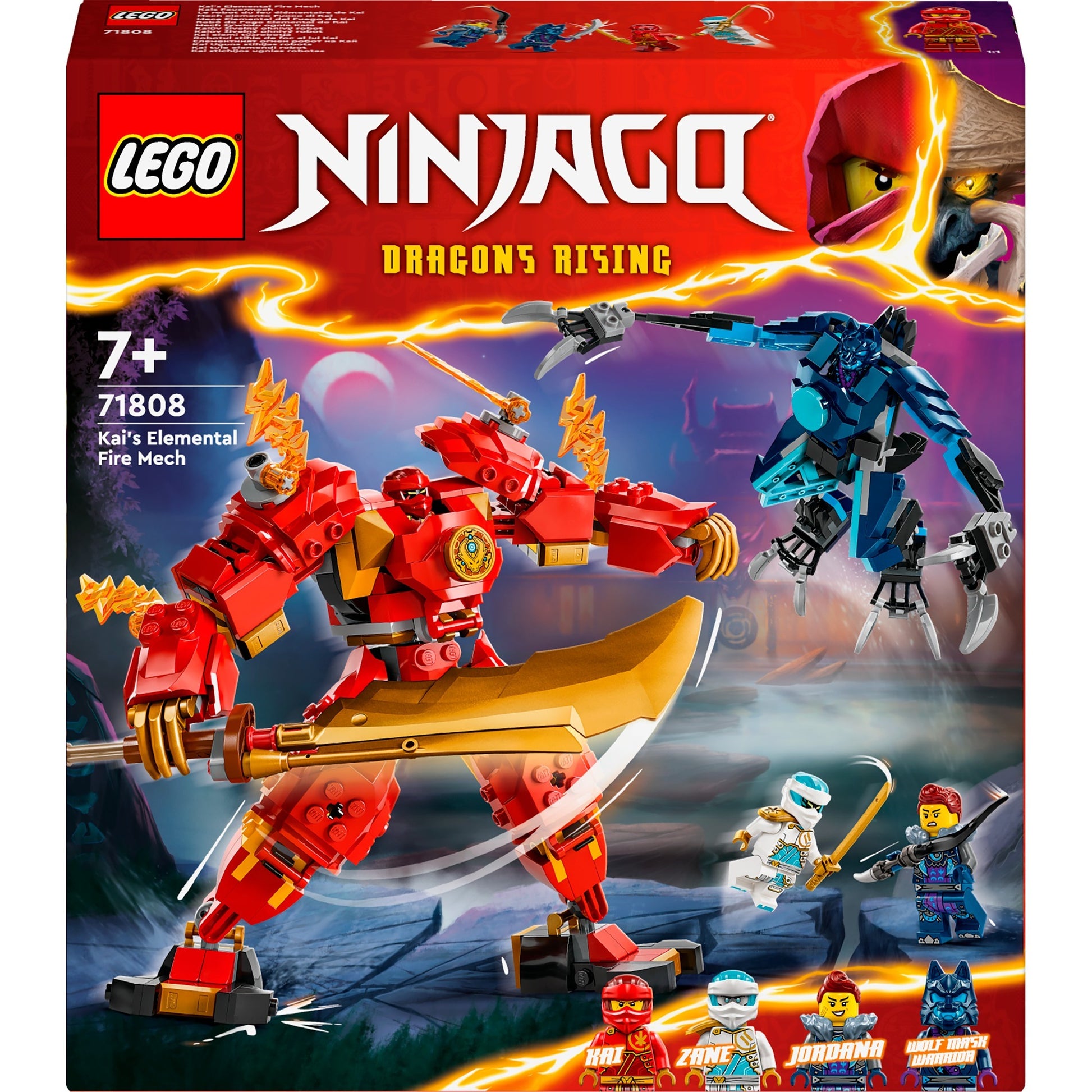 Lego Lego Ninjago 71808 Kais Elementary Fire Mecha