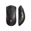 Mchose K7 ultraleichte kabellose Gaming-Maus (Schwarzgold, RGB, USB 2,4 GHz, 42.000 dpi)