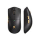Mchose K7 ultraleichte kabellose Gaming-Maus (Schwarzgold, RGB, USB 2,4 GHz, 42.000 dpi)