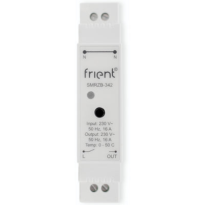 Frient Smart Din Relay Relais (hellgrau, ZigBee)