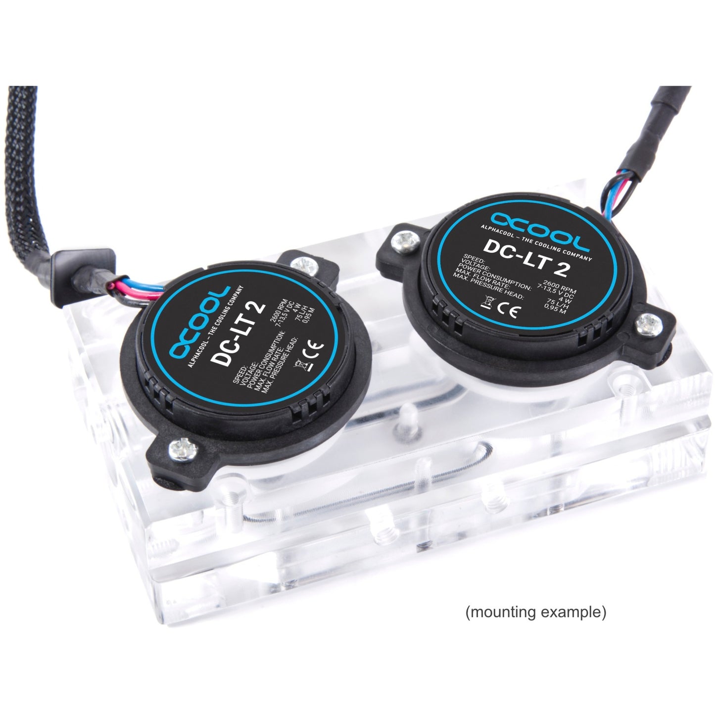 Alphacool DC-LT 2 – 2600 U/min Keramik – 12 V DC – (3 Sinus-Platine) Pumpe (schwarz)
