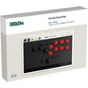 8bitdo Arcade-Controller (grau rot, 2,4 GHz Bluetooth USB, Nintendo Switch, PC)