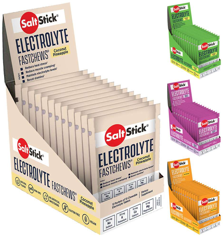 Saltstick Fastchews Elektrolyte Kautabletten 12x16g