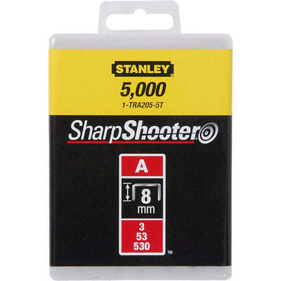 Stanley Staples Typ A, 8 mm, 5000 Stück