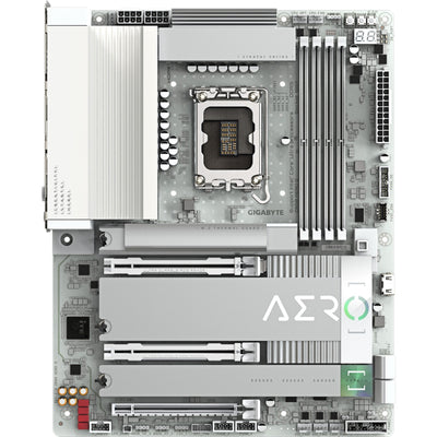 Gigabyte Gigabyte Z890 Aero G, ATX, LGA1851, Intel® Core ™ Ultra, 4x DDR5, 2,5 GBE X2, Wi-Fi 7, USB4, Weiß, Weiß