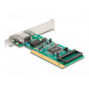 Delock PCI -Karte auf 1 x RJ45 Gigabit Lan RTL