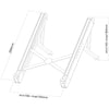Neomounts von Newstar NSLS010 Faltbarer Laptop Standard