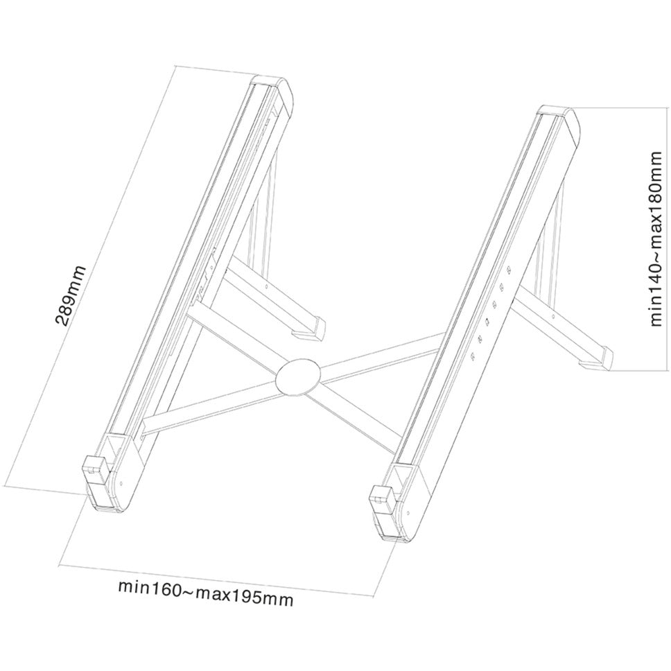 Neomounts von Newstar NSLS010 Faltbarer Laptop Standard