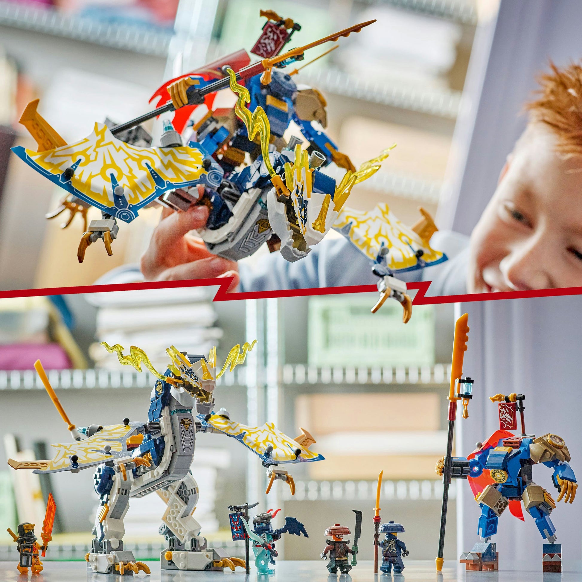 LEGO 71843 Ninjago Rogue's Mecha Draken Treiber