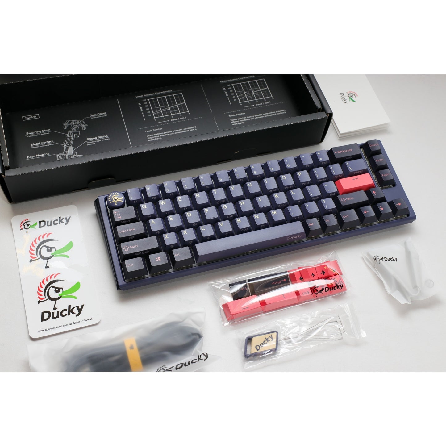 Ducky One 3 Cosmic Blue SF
