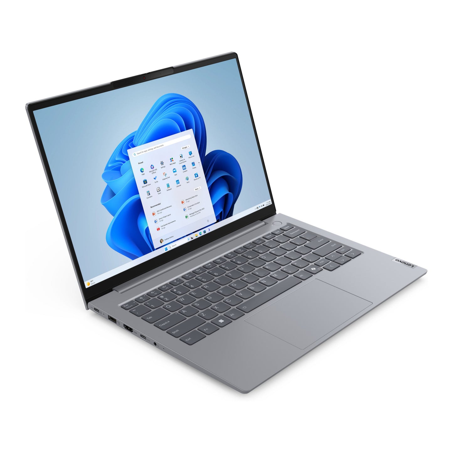 Lenovo thinkbook 14 g7 arp (21mv00gqmh) 14 Laptop (grau | r5 7535hs | radeon 660m | 16 GB | 512 GB SSD)
