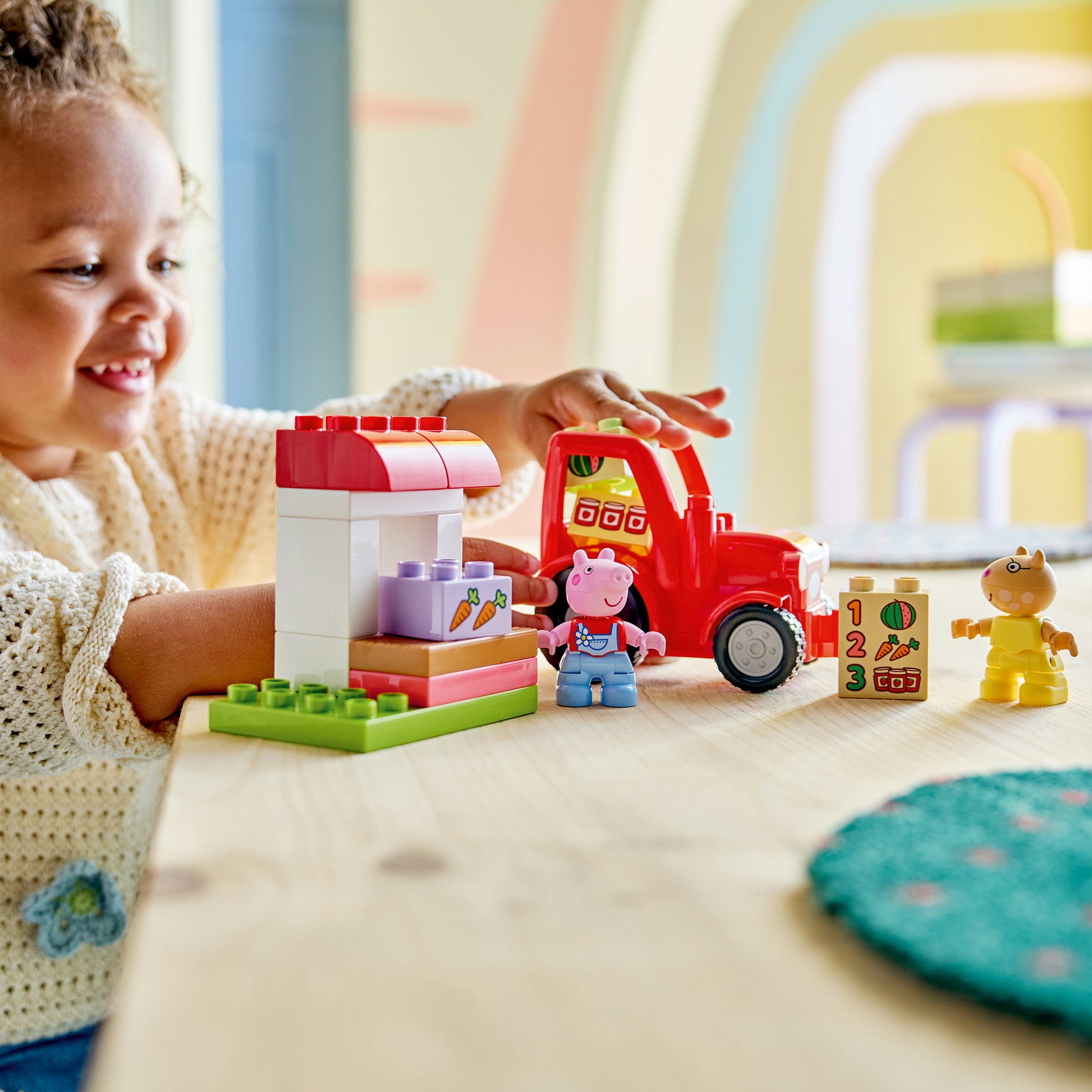 Lego Duplo 10468 Traktor und Marktstand