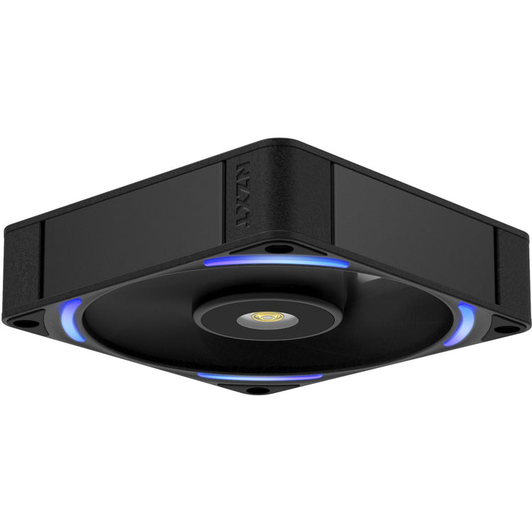 Nzxt f120x RGB-Gehäuselüfter (schwarz, 120 x 120 x 30 mm, PWM)