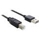 Delock Easy-USB-A 2.0 Männchen> USB-B 2.0 Männlich