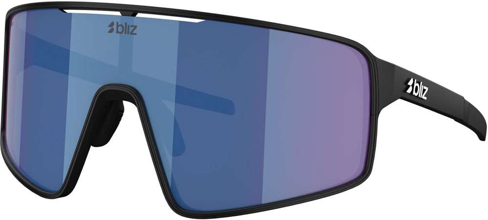 Bliz p001 grau mit blauem Spiegel – Sportbrille