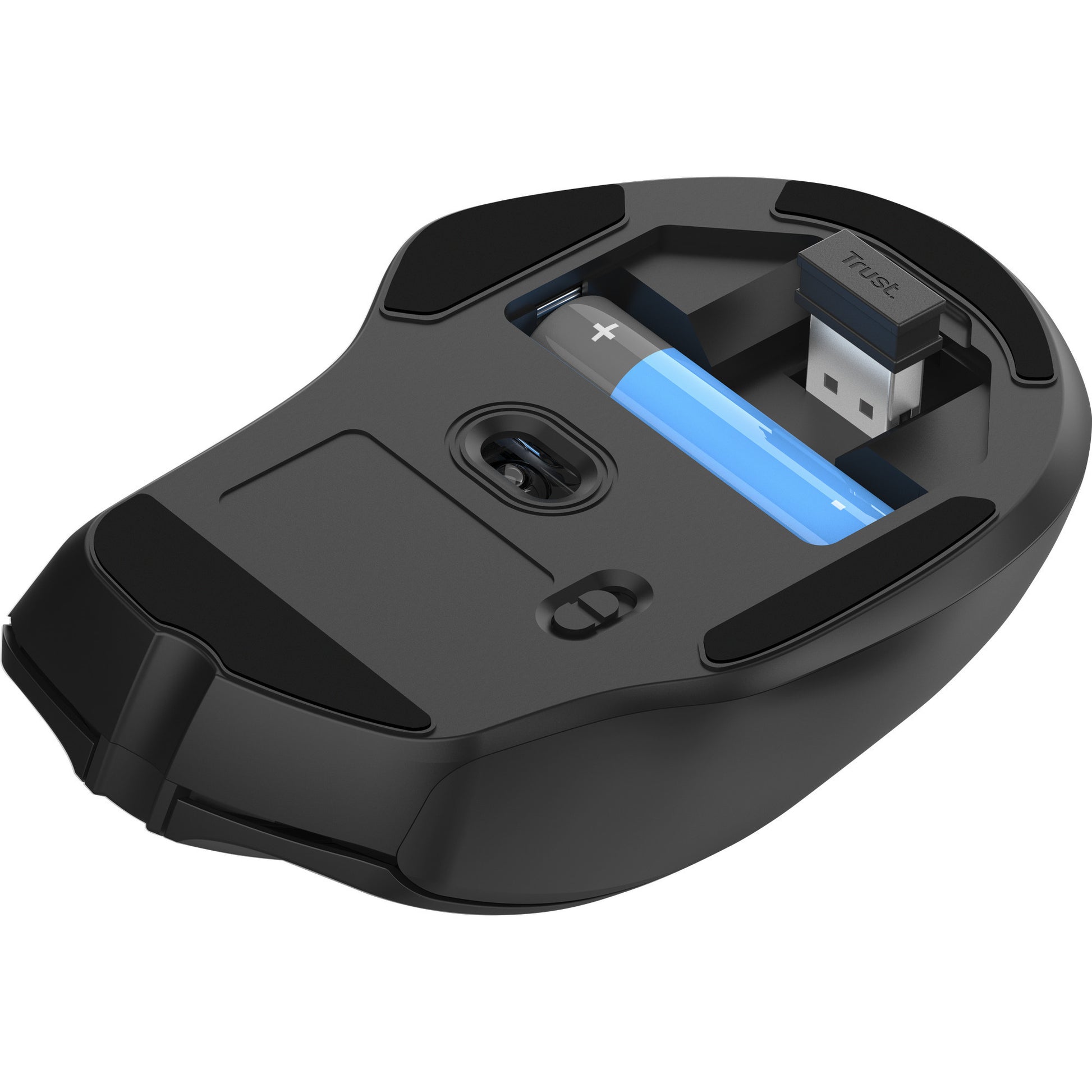 Trust Nito Silent Wireless Mouse (schwarz, 800–2.200 dpi)