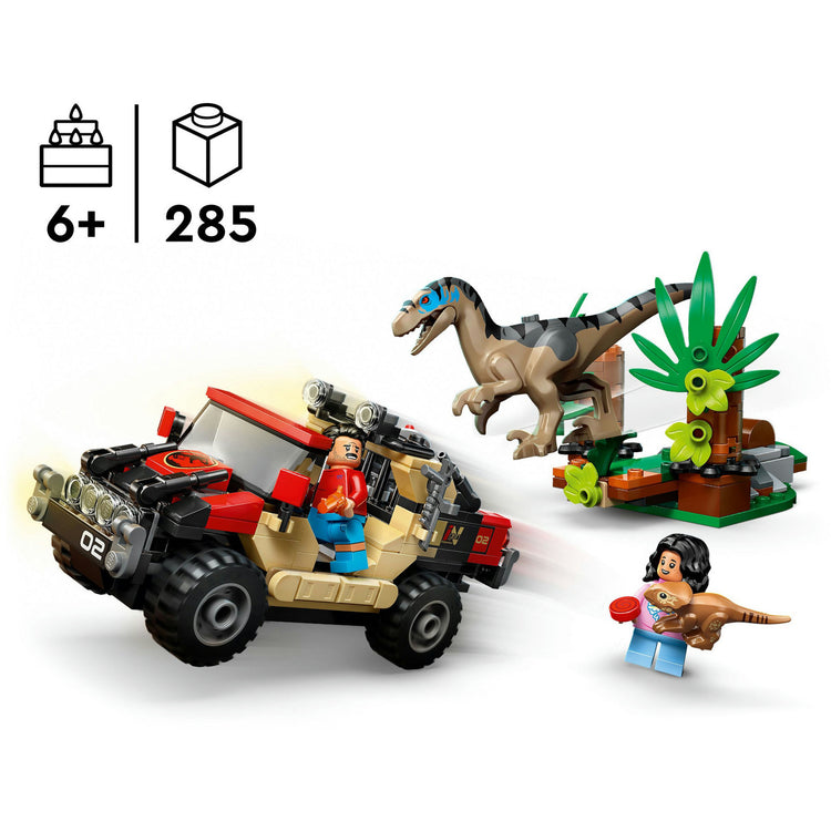 Lego Jurassic World 76972 Offroad -Lautstärke