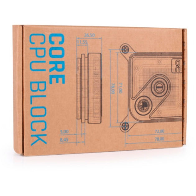 Alphacool Core 1 schwarzer CPU-Kühler (schwarz)