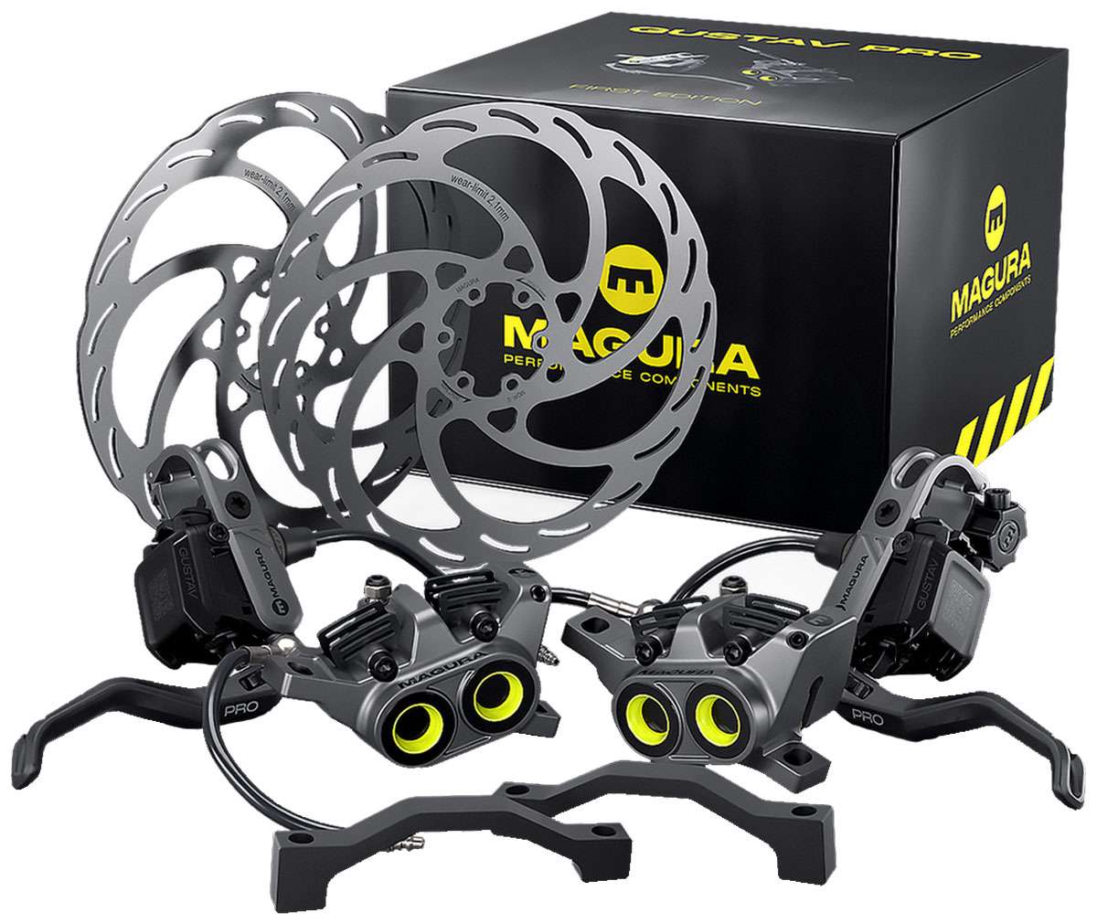 Magura Gustav Pro First Edition Scheibenbremsen-Set
