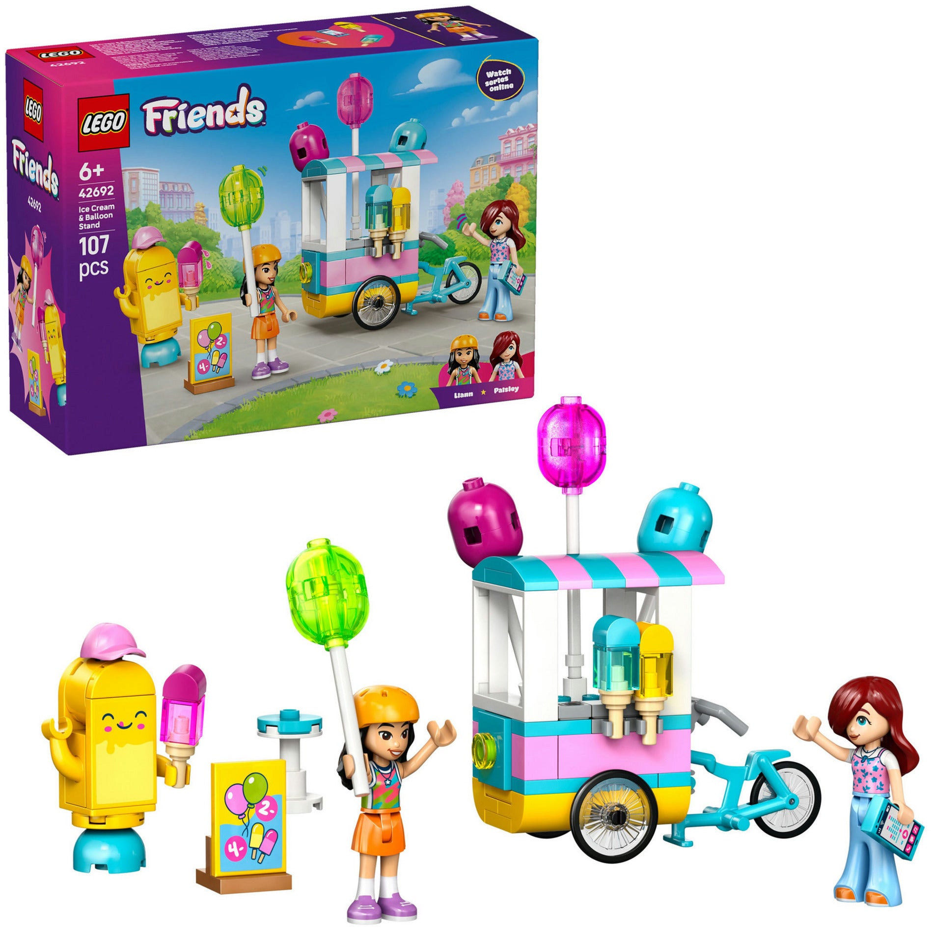 Lego 42692 Friends Eis- und Ballonstand | 2 Stk