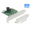 Delock PCI Express X4 Card U.2 NVME bis 1 x Internal SFF