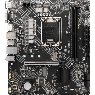 MSI Pro H610M-G Sockel 1700 Mainboard (GB-LAN, Sound, µATX)