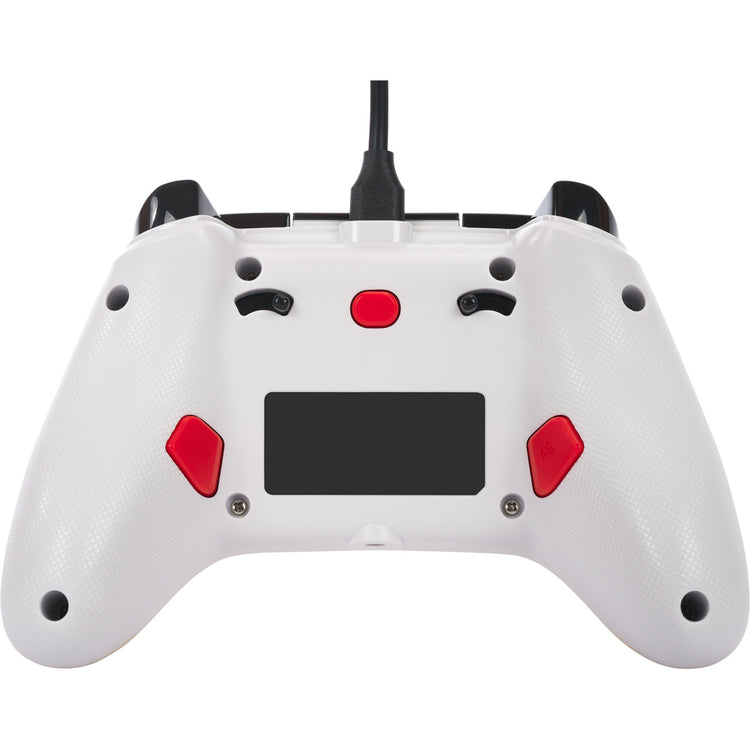 Powera Advantage Controller mit Kabel für die Xbox Series X|s – Warrior's Nirvana (Magnolia White, Xbox Series X|s, Xbox One, PC)