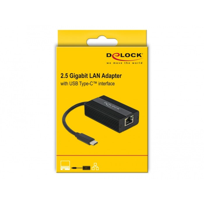 Delock USB-C-Mann> 2,5 Gigabit LAN