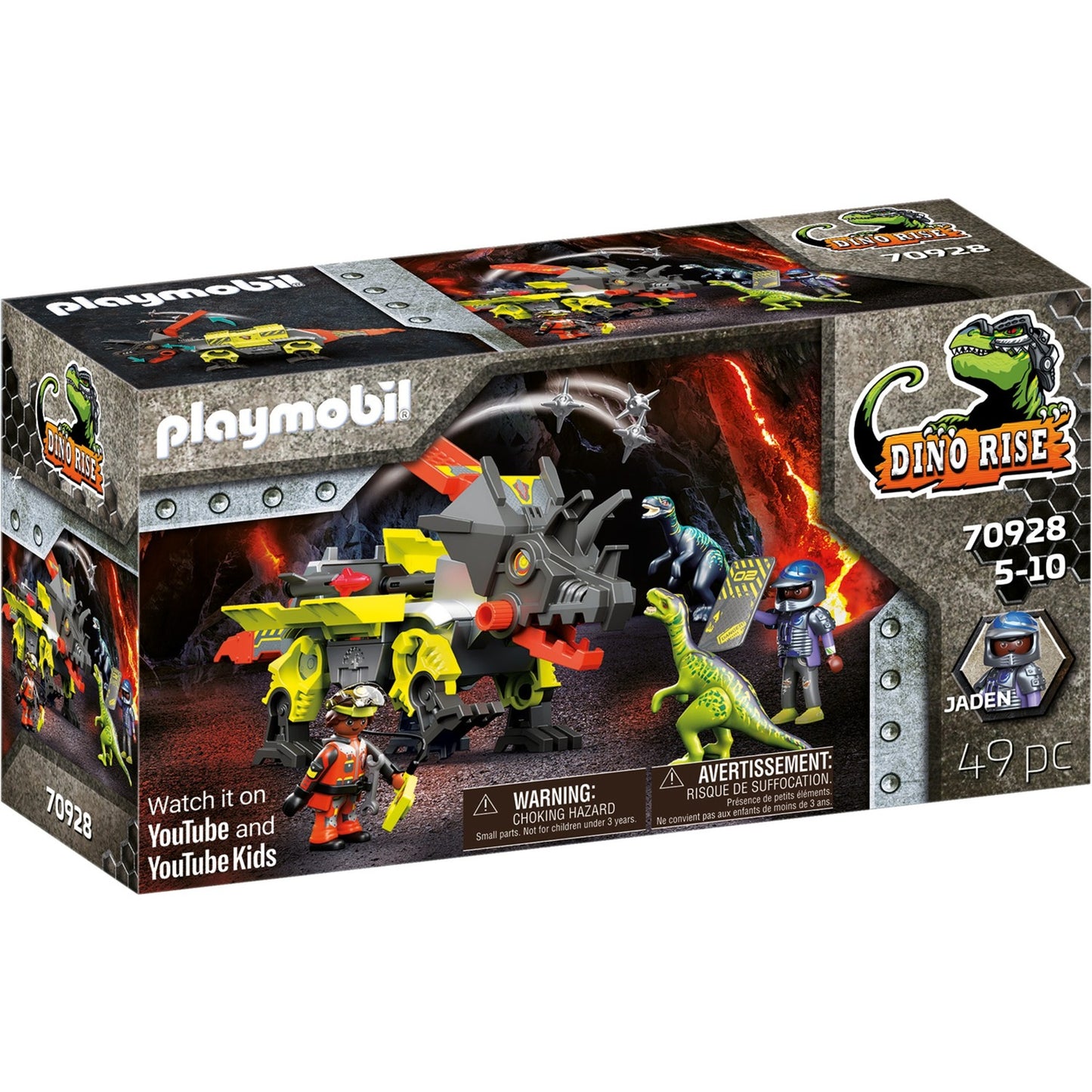 Playmobil Rise Robo-dino Vrecht Machine 70928