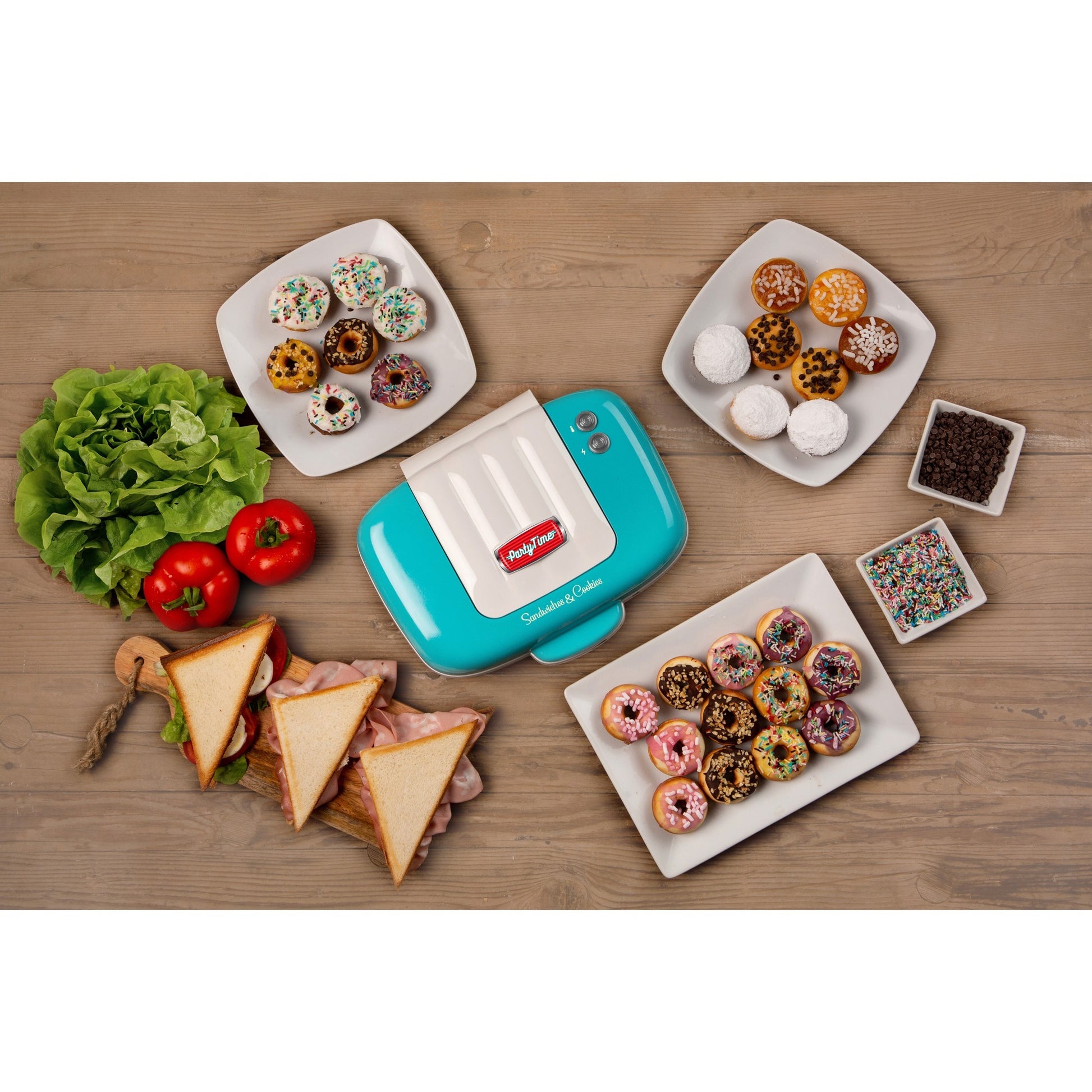 Ariete Party Time Tosti Cupcake Maker 1972 01