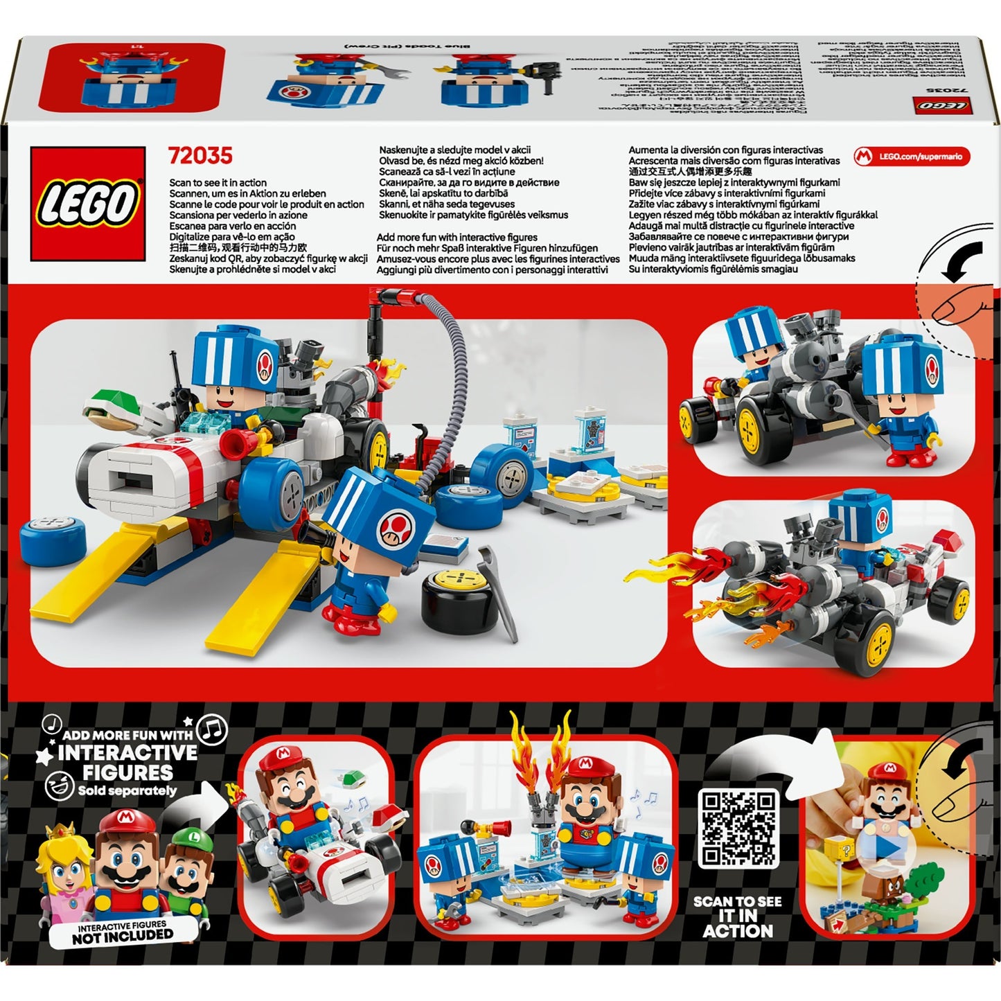 LEGO LEGO Super Mario 72035 Mario Kart Toads Garage