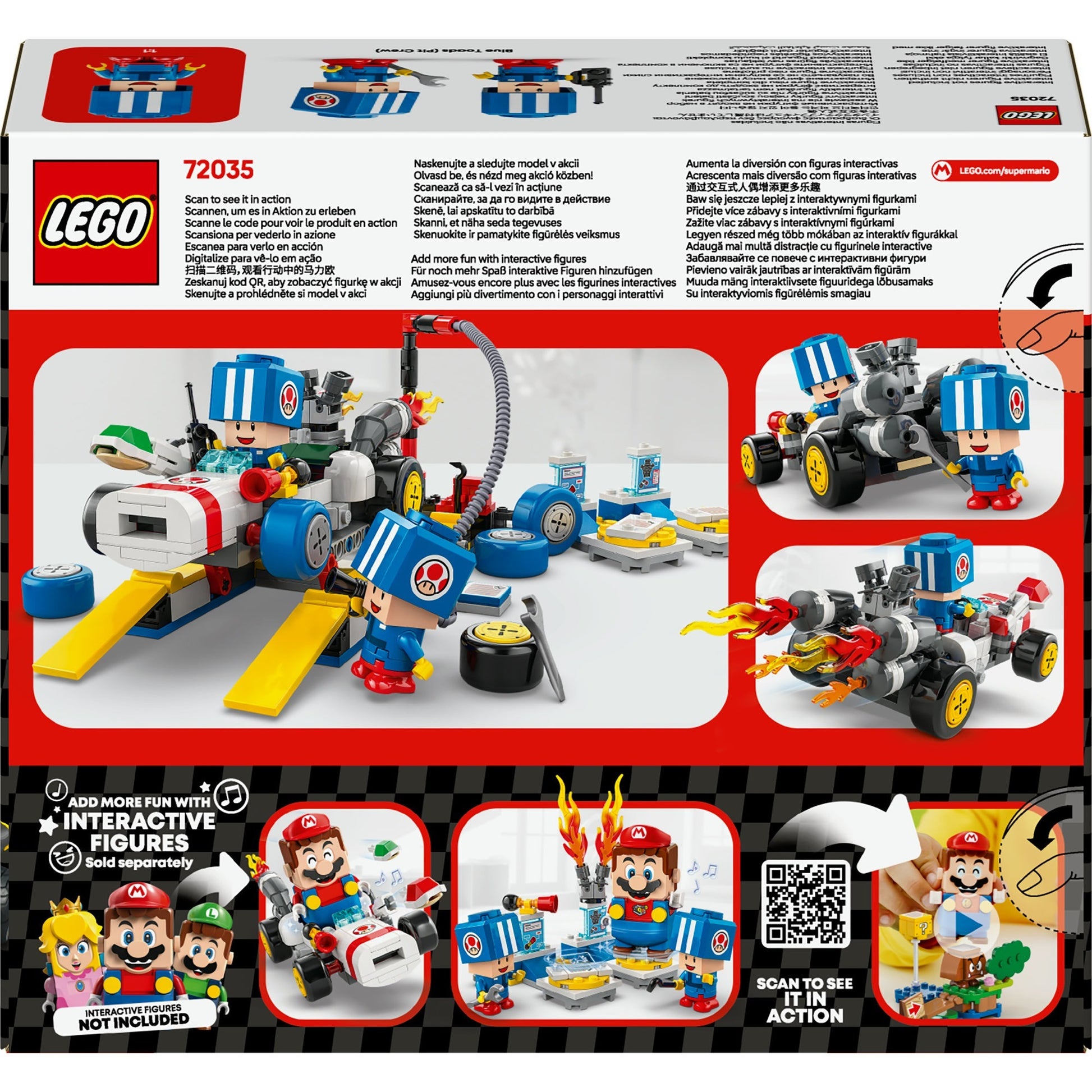 LEGO LEGO Super Mario 72035 Mario Kart Toads Garage