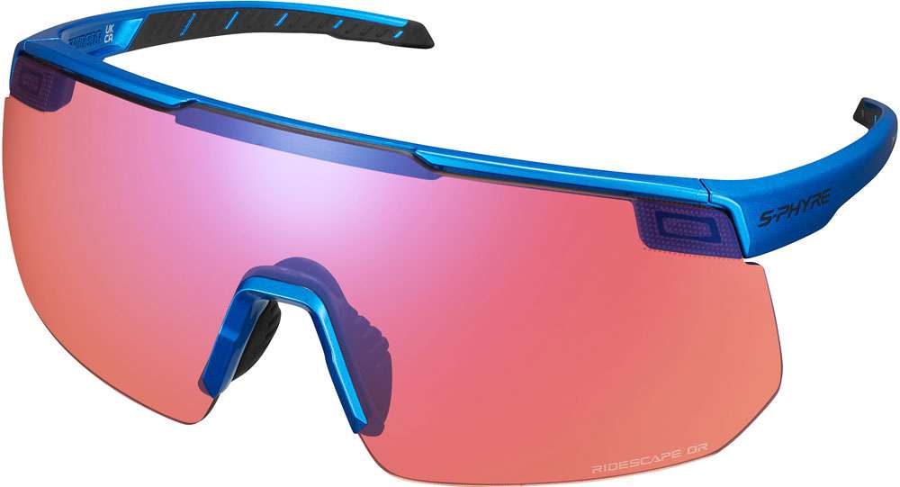 Shimano S-Phyre 2 Offroad Metallic Blau – Sportbrille