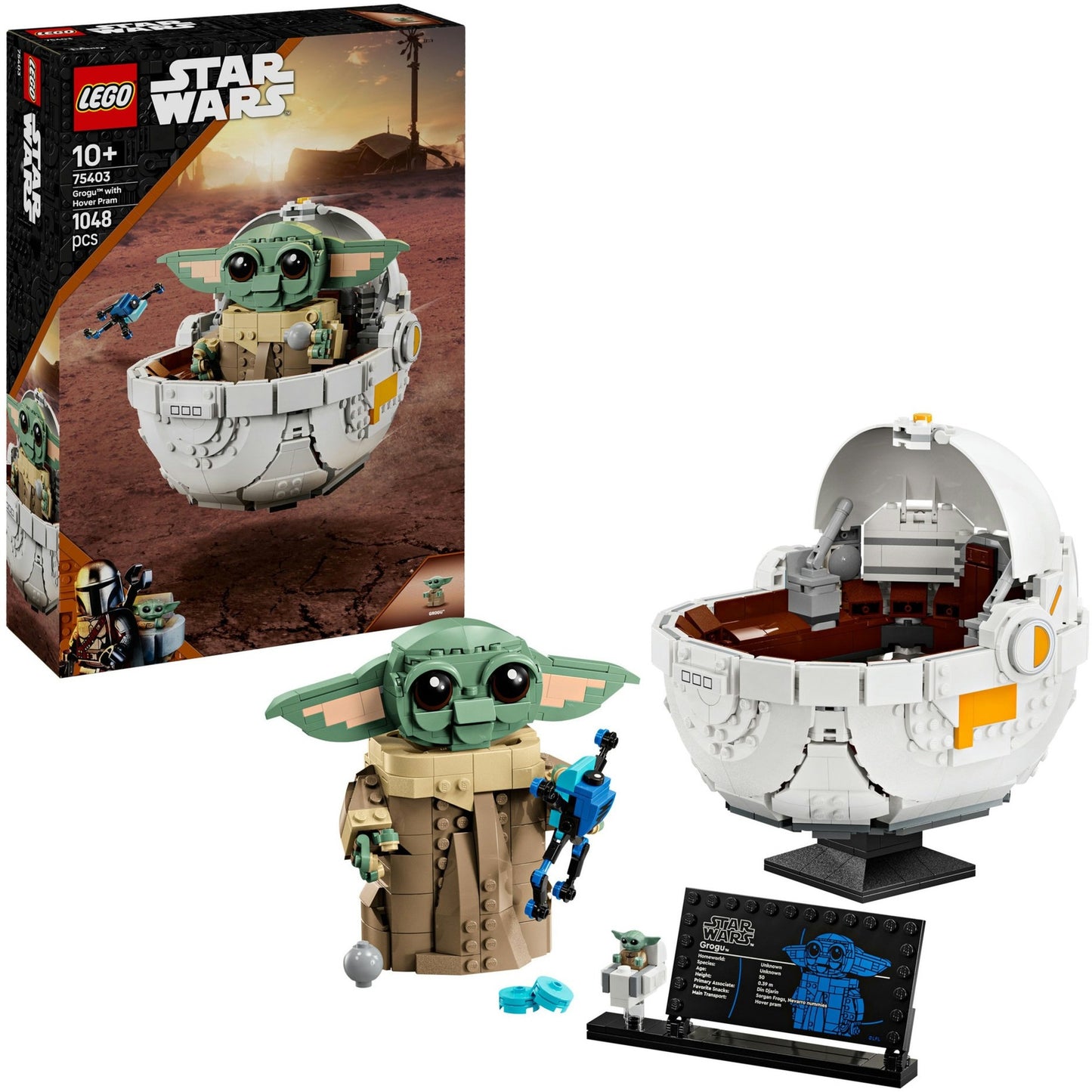 Lego Lego Star Wars 75403 Grogu mit Whirligig
