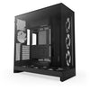 Nzxt H9 Flow RGB+ Midi-Tower-Gehäuse (schwarz (matt) | 2x USB-A | 1x USB-C | RGB | gehärtetes Glas)