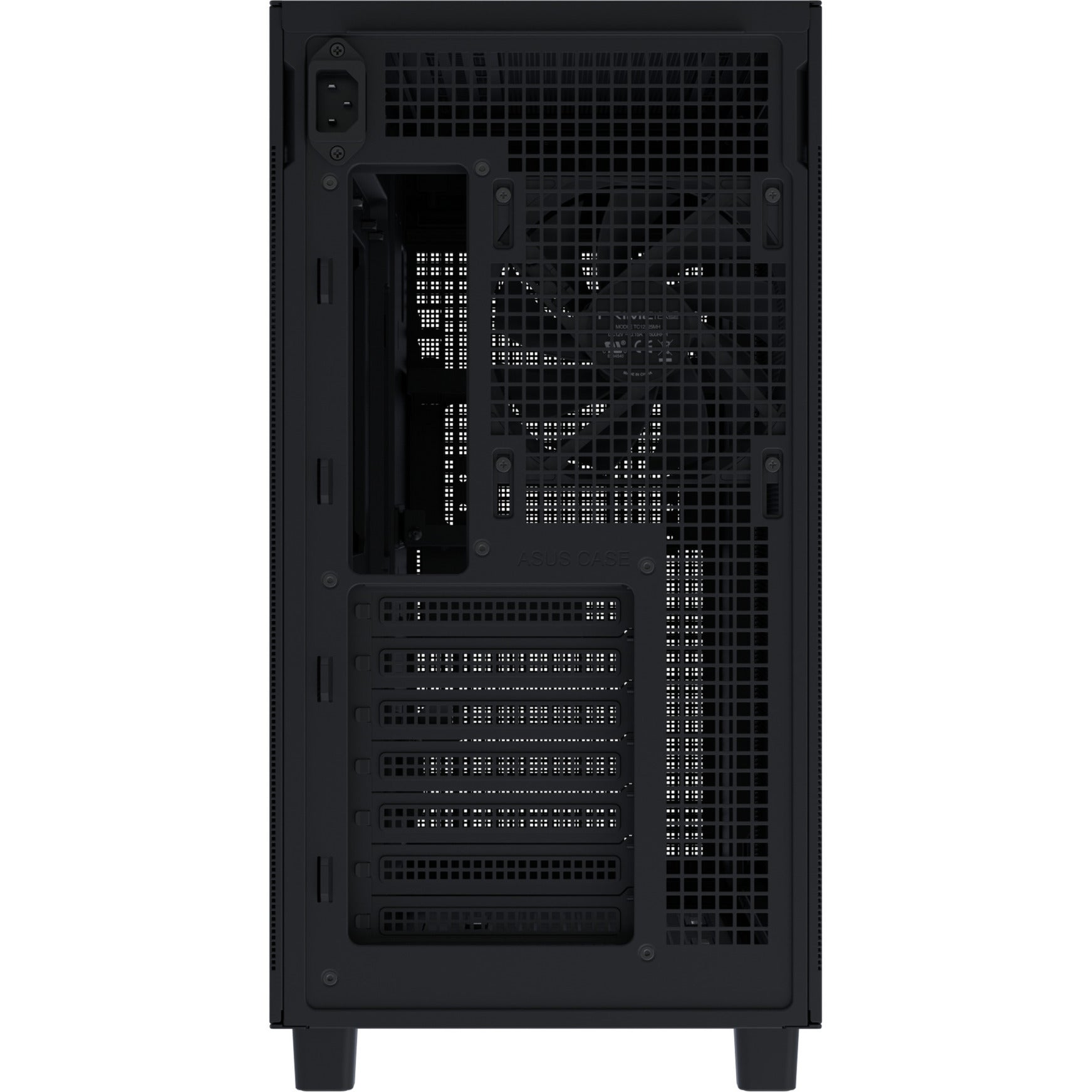 Asus Prime Ap303 - Mesh Panel Midi Tower Gehäuse (schwarz | 2x USB-A | 1x USB-C)