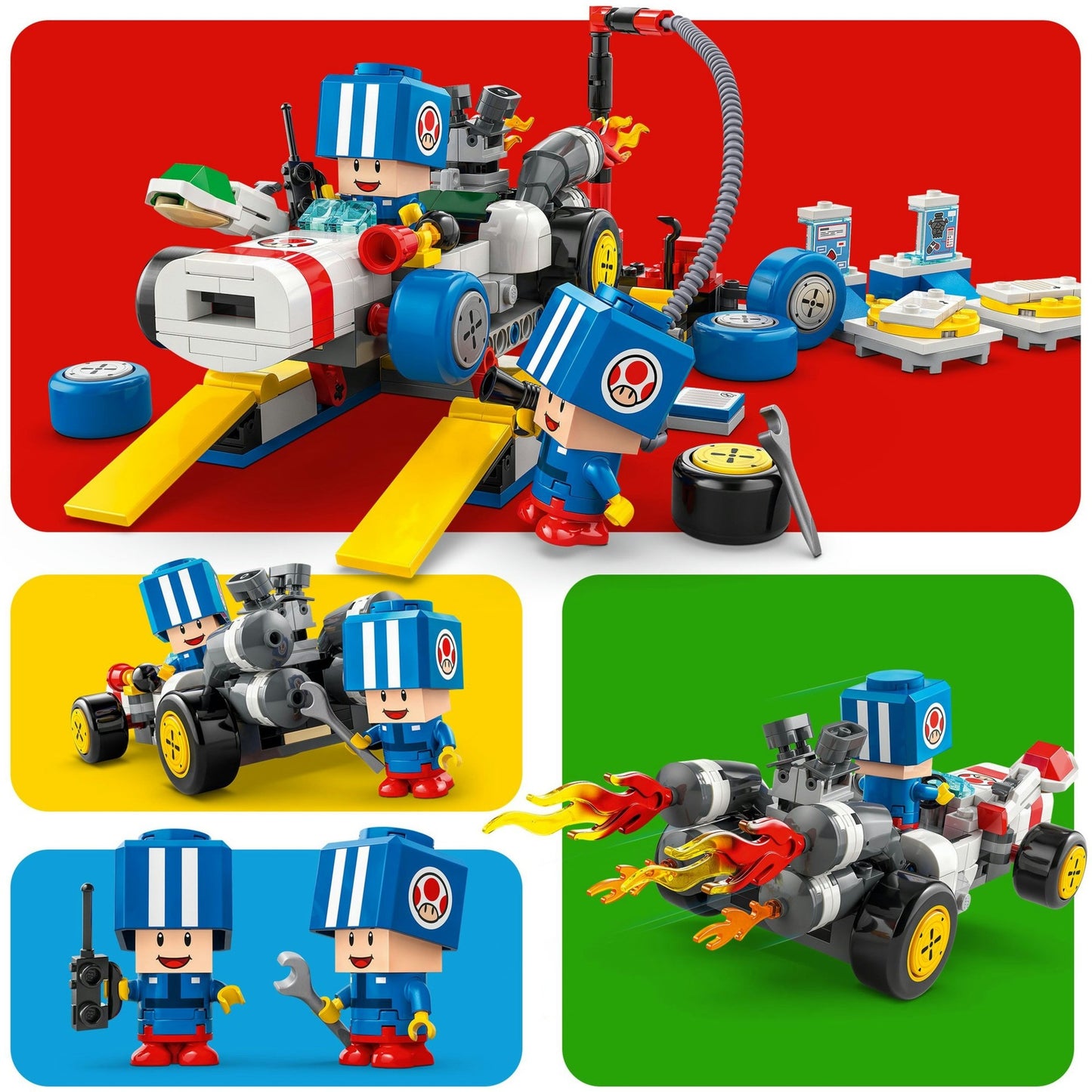 LEGO LEGO Super Mario 72035 Mario Kart Toads Garage